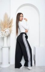 Pantalon palazo conbinado friza peinado - Imagen 14
