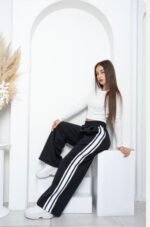 Pantalon palazo conbinado friza peinado - Imagen 13