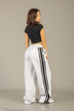 Pantalon palazo conbinado friza peinado - Imagen 5
