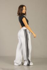 Pantalon palazo conbinado friza peinado - Imagen 6